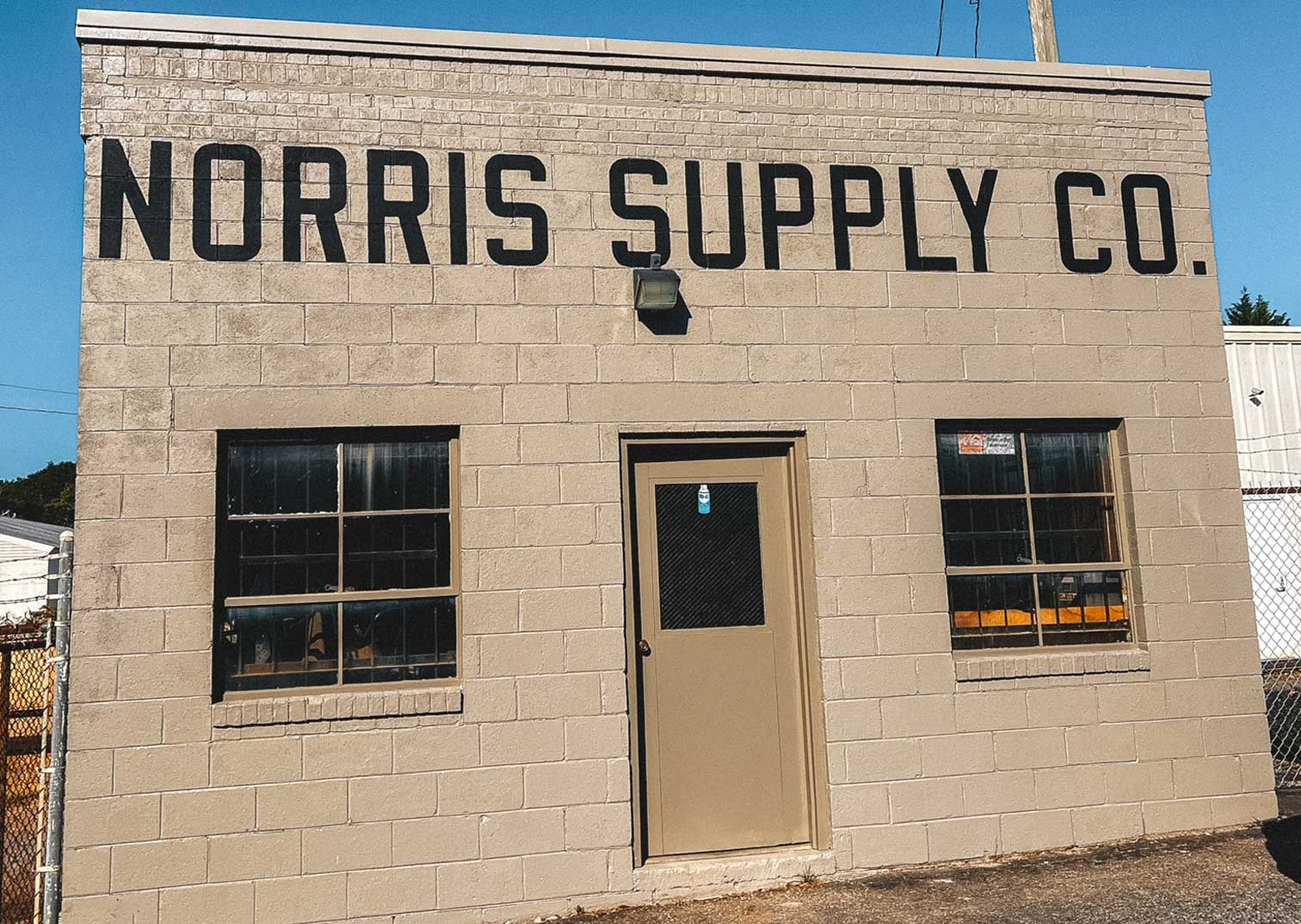 Great selection of construction supplies Norris Supply building